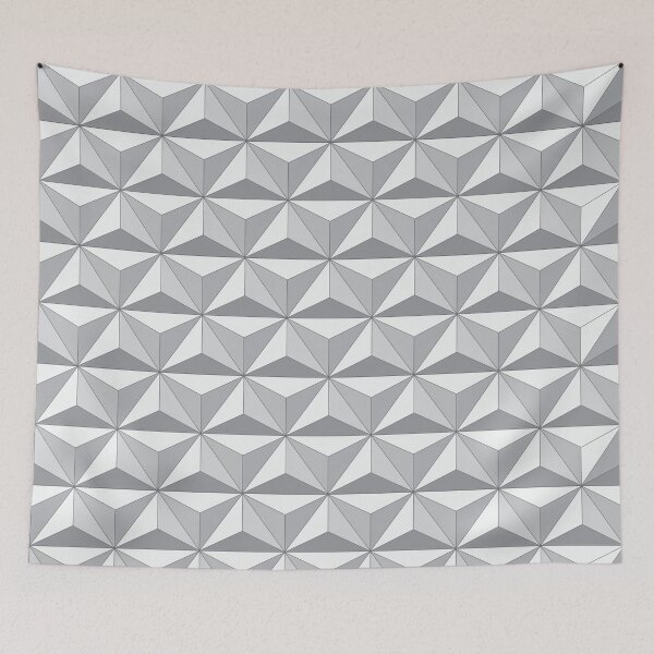 Item preview, Geodesic Sphere, Greyscale - Dark designed and sold by Heyday Threads.