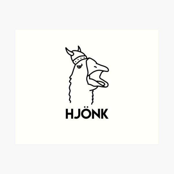 Item preview, Hjonk Viking Goose designed and sold by Oscar Dove.