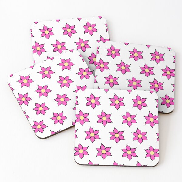 Item preview, Pink Fluro Flowers designed and sold by passionatelyem.