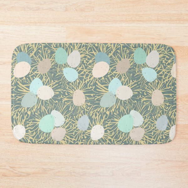 Item preview, Farm Fresh Eggs on Teal Background designed and sold by Christine Philbrick.