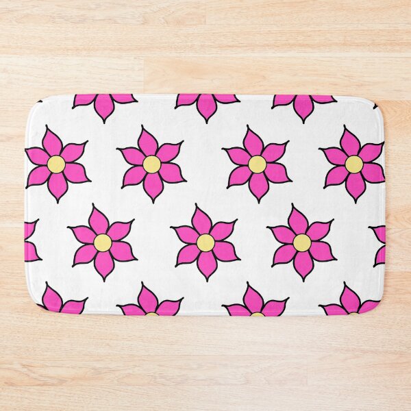 Item preview, Pink Fluro Flowers designed and sold by passionatelyem.