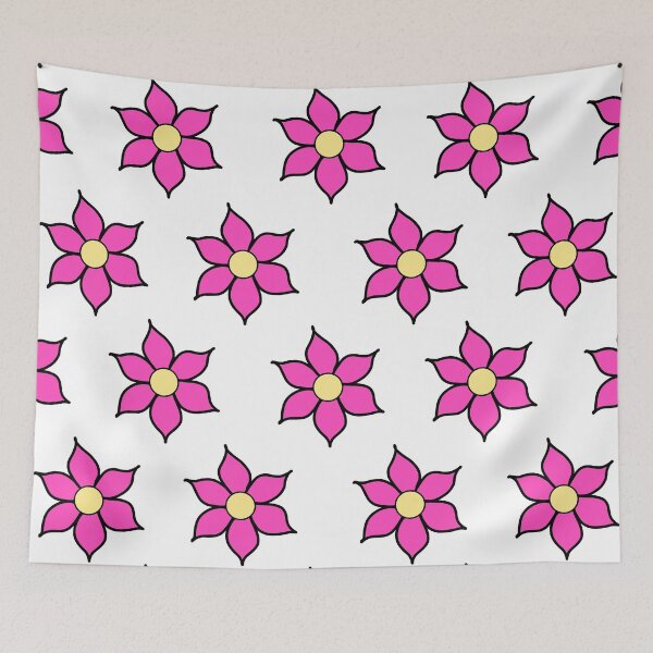 Item preview, Pink Fluro Flowers designed and sold by passionatelyem.