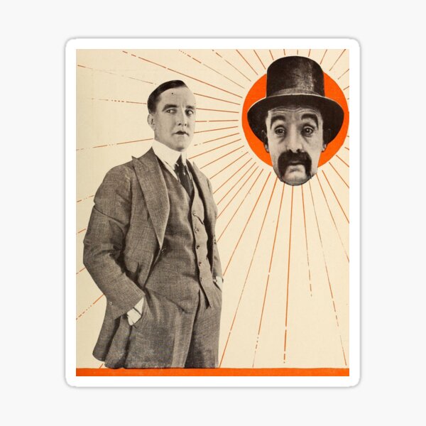 Item preview, Snub Pollard Stummfilmkomiker farbige Kunst designed and sold by Love30smovies.