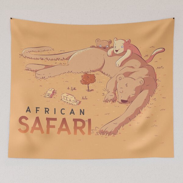 Item preview, Lioness with children. designed and sold by emphatic.