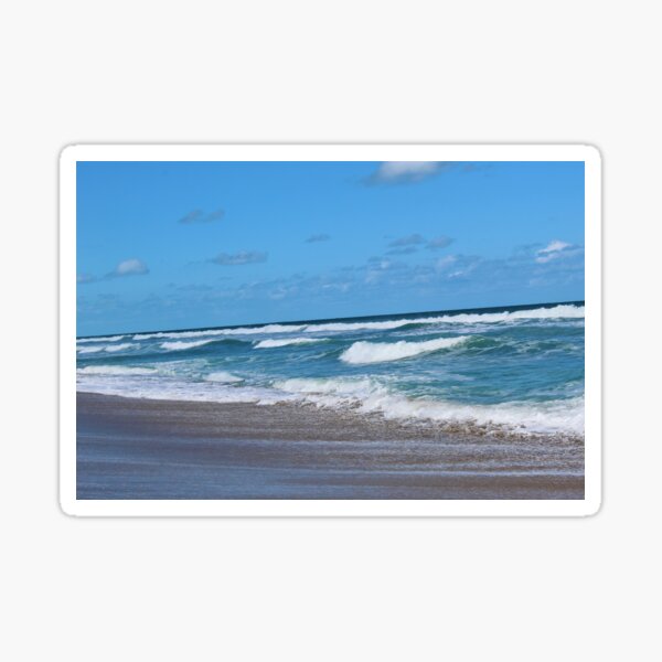 Tropical Afternoon on the Beach Sticker