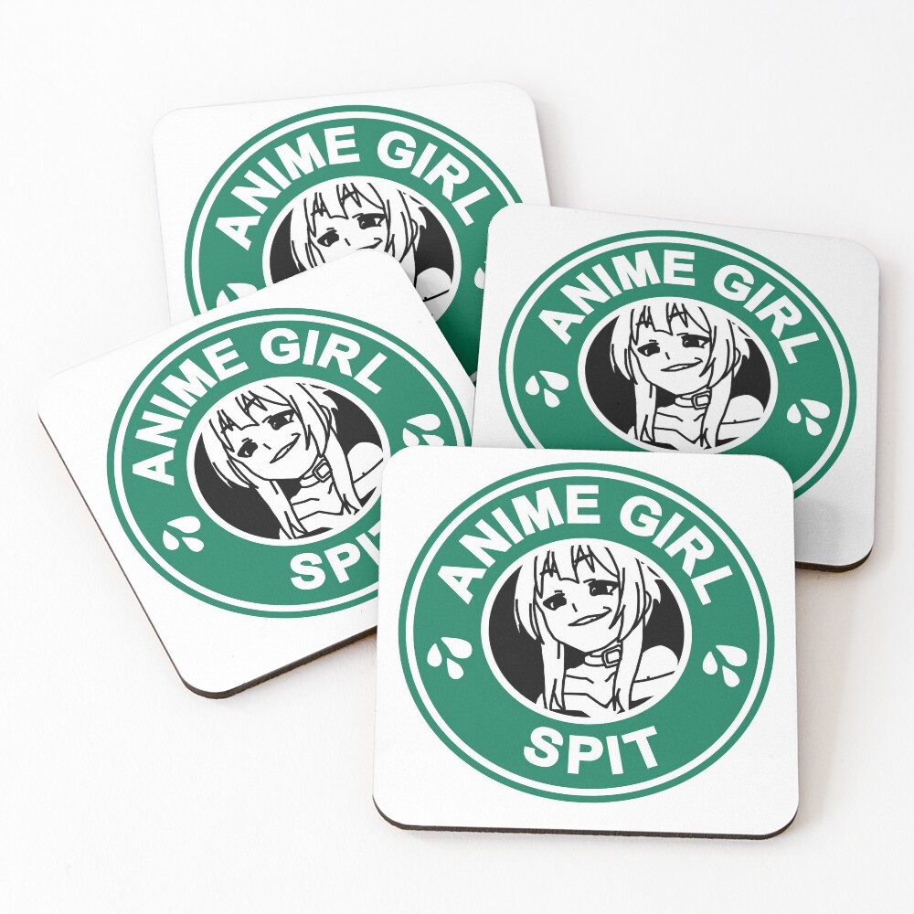 Anime Makes Me Happy You Not So Much Cute Anime Coaster by The Perfect  Presents | Society6