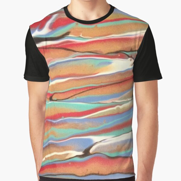 Shimmering Ripples Graphic T-Shirt