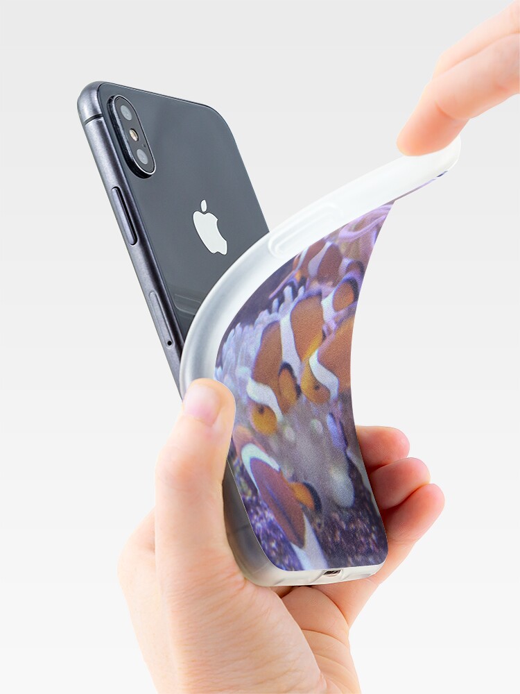 Alternate view of clownfish iPhone Case & Cover