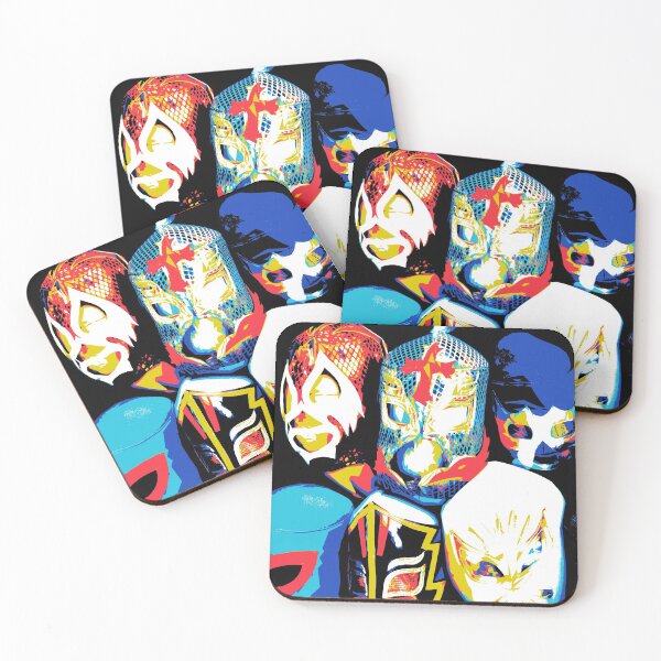 Item preview, Luchadores! designed and sold by Space Traveller.