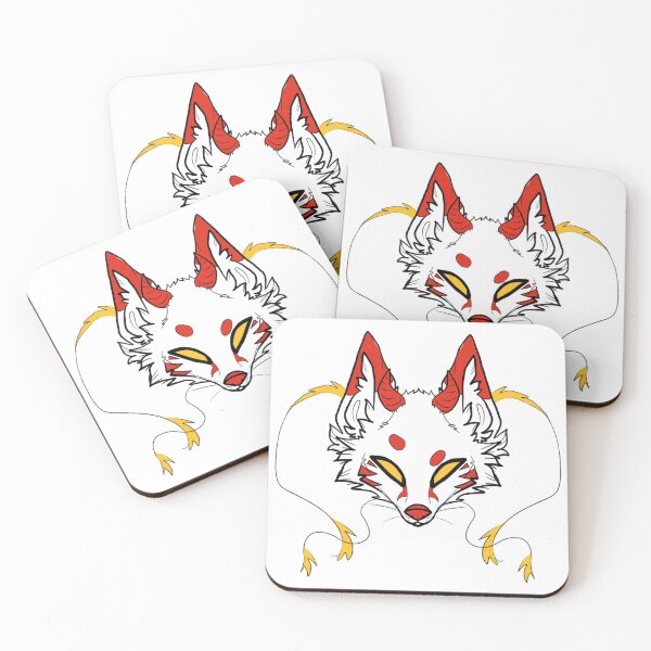 Item preview, Kitsune (red) designed and sold by NoirFaux.