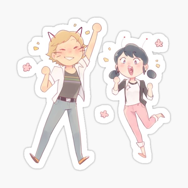 cute adrinette Sticker