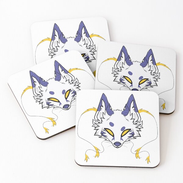 Item preview,  Kitsune (blue) designed and sold by NoirFaux.
