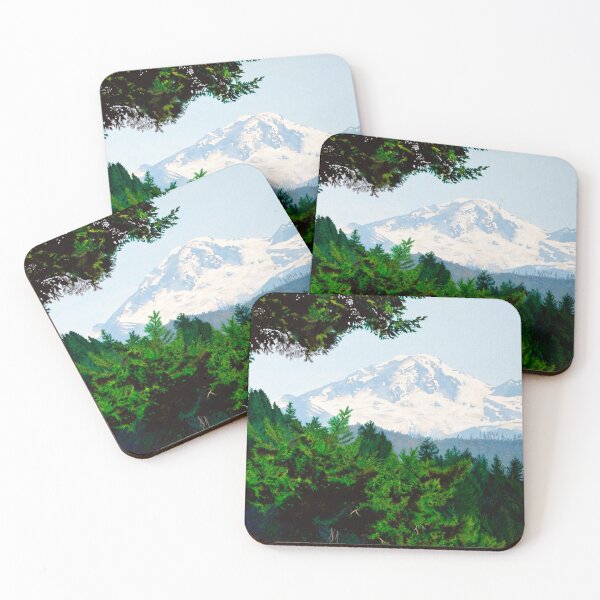 Item preview, Mt. Baker Volcano, an Endangered Environment on U.S. / Canada Border designed and sold by TonyMayoArt.