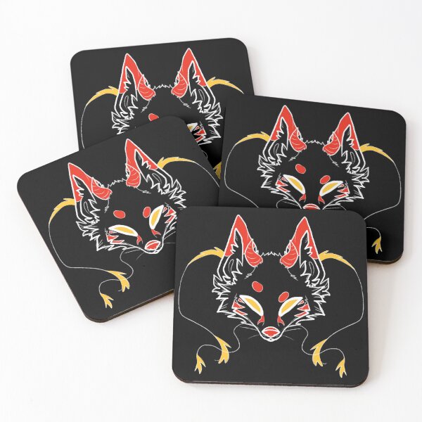 Item preview, Kitsune (inverted) designed and sold by NoirFaux.