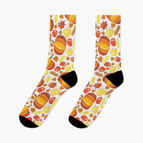 Item preview, Pumpkin Spice with Apples, Leaves and Wheat designed and sold by Pink Pineapple Works.