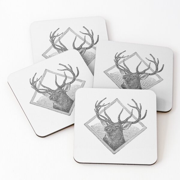 Item preview, Stag Icon designed and sold by Rob Price.