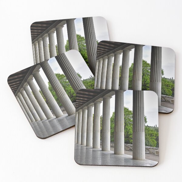Item preview, Stoa of Attalos columns perspective, ancient site, Athens Greece. designed and sold by Kostas Pavlis.