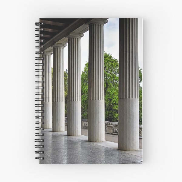 Item preview, Stoa of Attalos columns perspective, ancient site, Athens Greece. designed and sold by Kostas Pavlis.