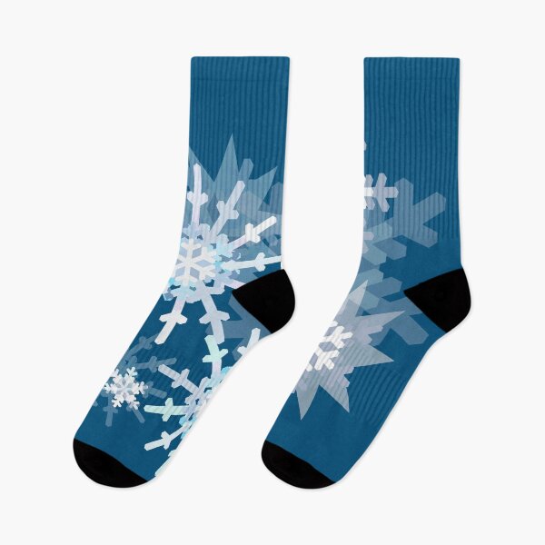 Item preview, Snowflakes on Blue designed and sold by Melissa J Barrett.