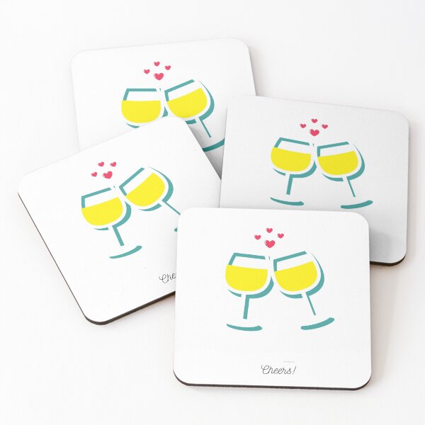 Item preview, Cheers Celebrations With Love designed and sold by TextyQuotes.