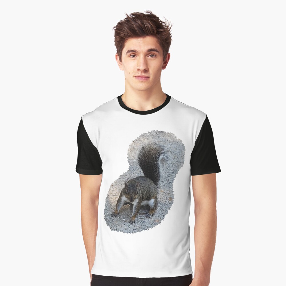 Georgia Squirrel Graphic T-Shirt