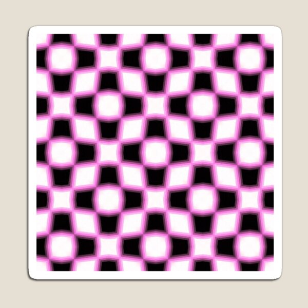 Aperçu de l'œuvre Damier Rose créée et vendue par KDesign13.