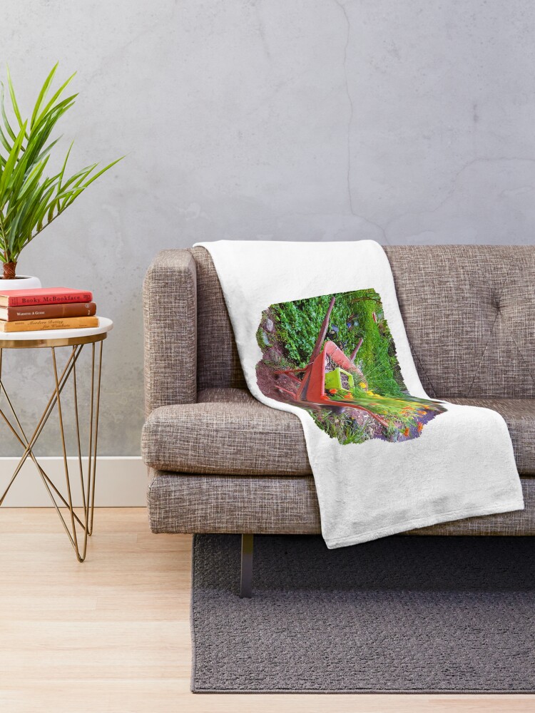 Alternate view of Recycled Planter Throw Blanket