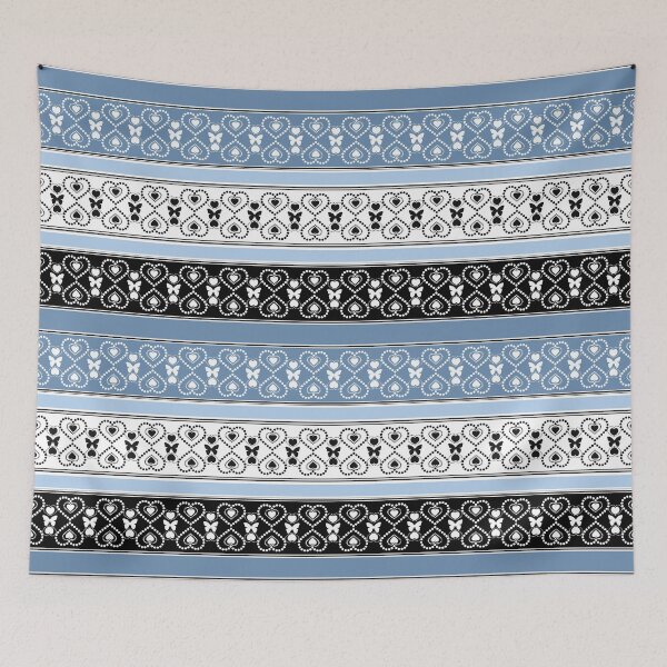 Item preview,  Blue stripe, blue, stripe, vertical stripes designed and sold by fuzzyfox.