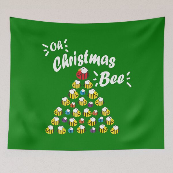 Item preview, Oh Christmas Bee | Beekeepers | Beekeeping Holiday designed and sold by JDMHoney.