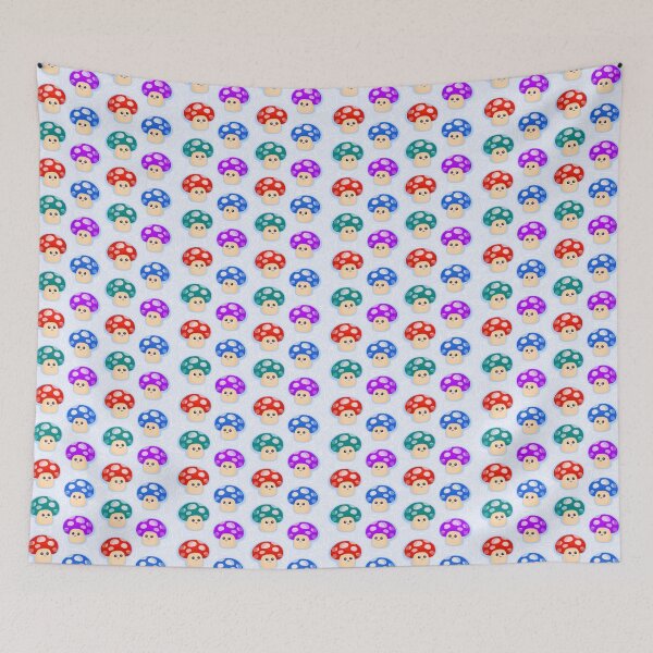 Item preview, Happy Toadstools  designed and sold by Natrwal.