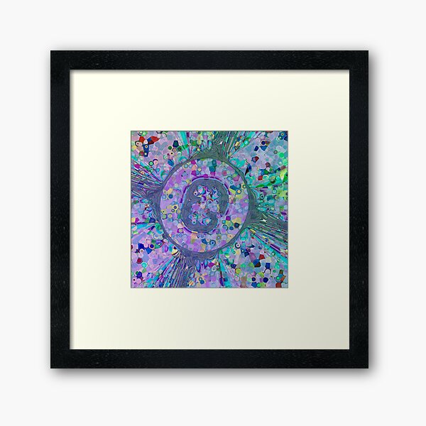 Fractal Storms 3 Framed Art Print