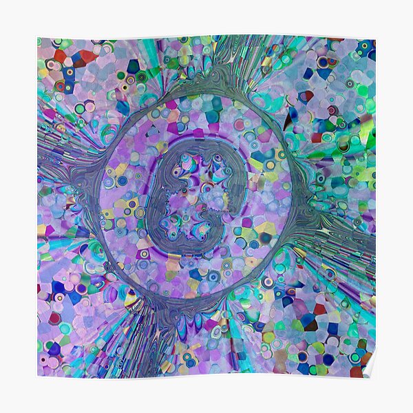 Fractal Storms 3 Poster