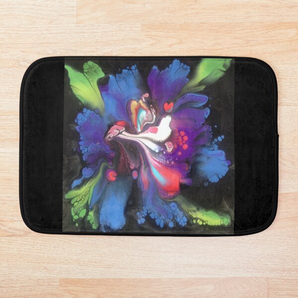 Summer Blossom Bath Mat