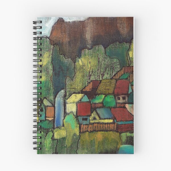 Item preview, Village Hillside Houses by Dennis Weber of ShreddyStudio designed and sold by Dennis Weber.