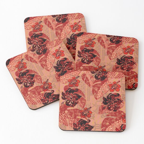 Artikelvorschau, On Fire Kona Tropical Floral entworfen und verkauft von sunnthreads.