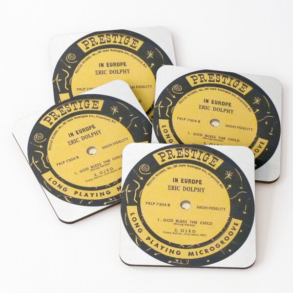 Item preview, label of Eric Dolphy, In Europe, Vol. 1 , jazz, bop, rare, sax, clarinet, free jazz, genius  designed and sold by Vintaged.