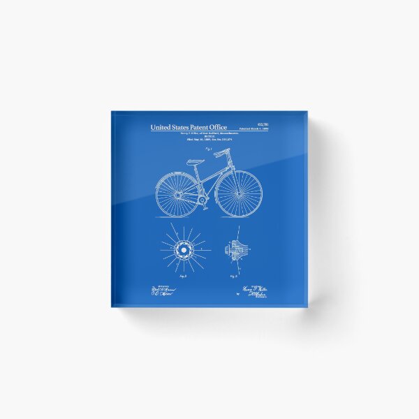 Item preview, Bicycle Patent - Blueprint designed and sold by FinlayMcNevin.