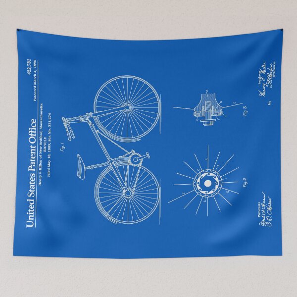 Item preview, Bicycle Patent - Blueprint designed and sold by FinlayMcNevin.