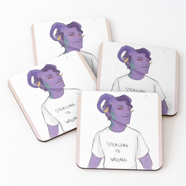 Item preview, Stealing is Wrong designed and sold by drinktea-rebel.