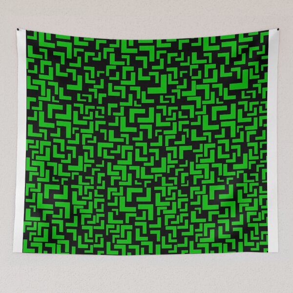 Item preview, Glitches in the Void, Green designed and sold by StephOBrien.