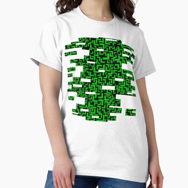 Item preview, Glitches in the Void, Green designed and sold by StephOBrien.