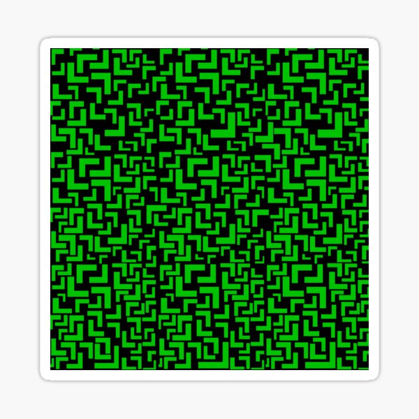 Item preview, Glitches in the Void, Green designed and sold by StephOBrien.