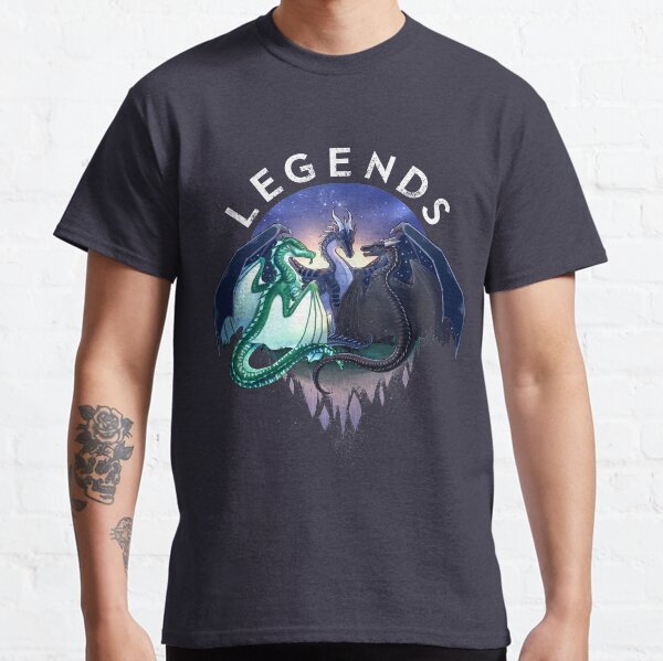 Wings of Fire - Legends - Fathom, Darkstalker, Clearsight Classic T-Shirt