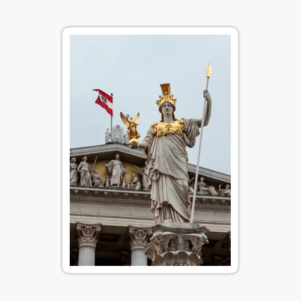 Item preview, Pallas Athena, Austrian Parliament building. designed and sold by FER737NG.