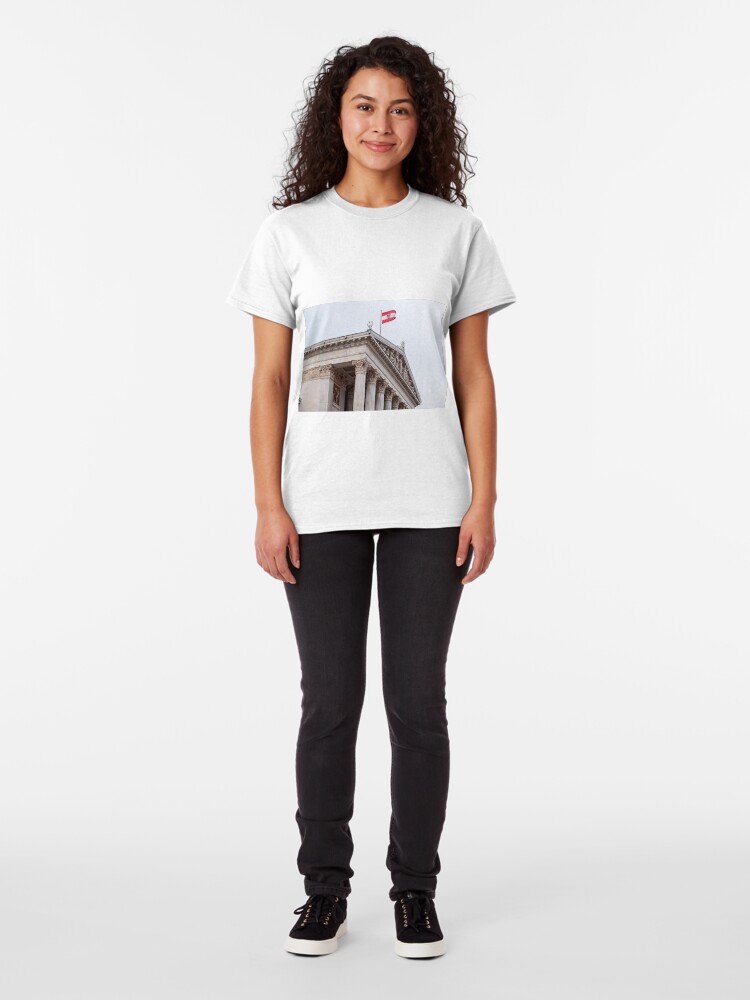 Alternate view of Austrian Parliament. Classic T-Shirt