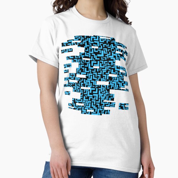 Item preview, Glitches in the Void, Light Blue designed and sold by StephOBrien.