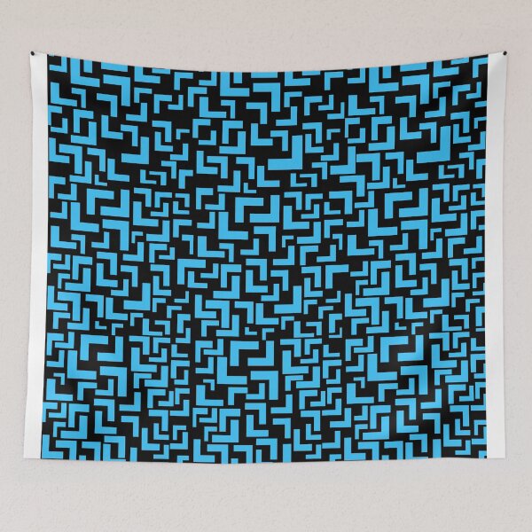 Item preview, Glitches in the Void, Light Blue designed and sold by StephOBrien.