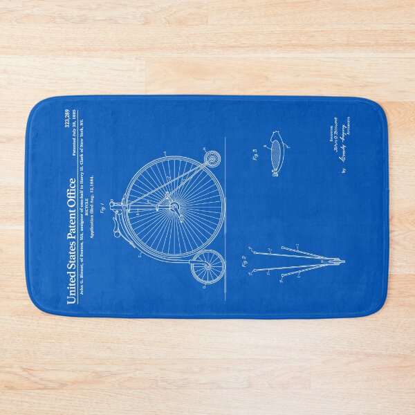 Item preview, High Wheel Bicycle Patent - Blueprint designed and sold by FinlayMcNevin.
