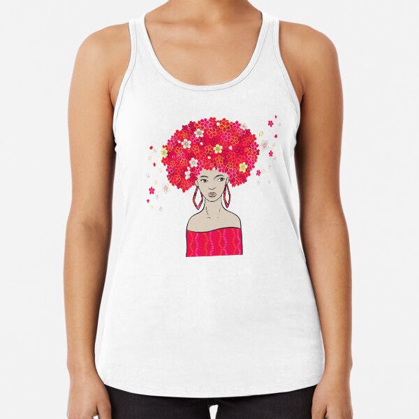 Melanesian Queen Racerback Tank Top