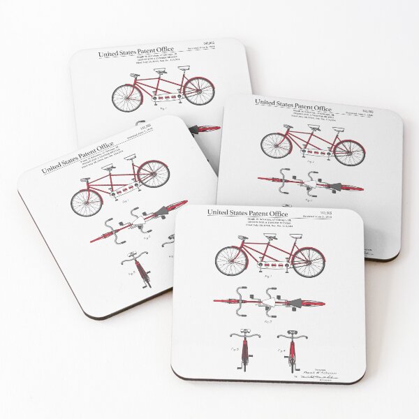 Item preview, Tandem Bicycle Patent designed and sold by FinlayMcNevin.